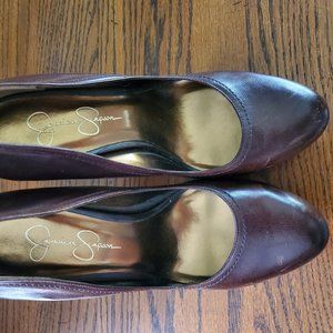 Jessica Simpson platform pumps